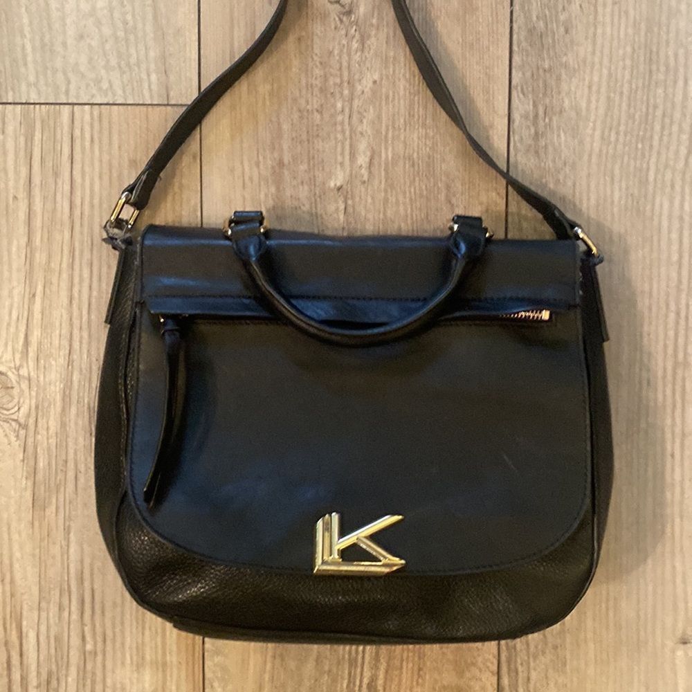Karl Lagerfield Black Tote Purse